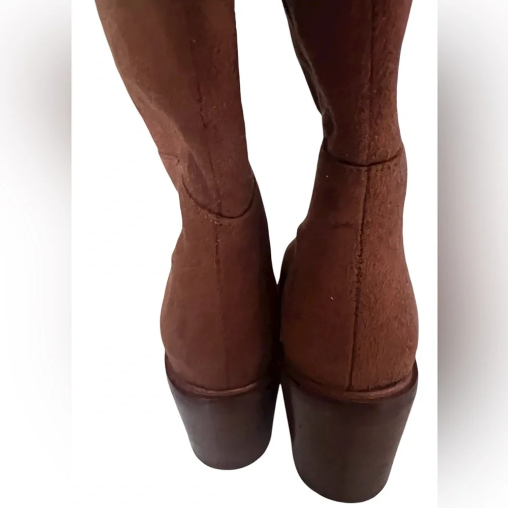 SEYCHELLES Paradise City Over The Knee Boot In Cognac NWOB Size 8.5